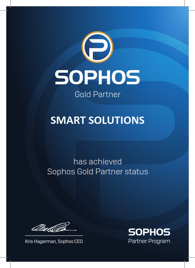 Smart Solutions Sophos Gold Partner